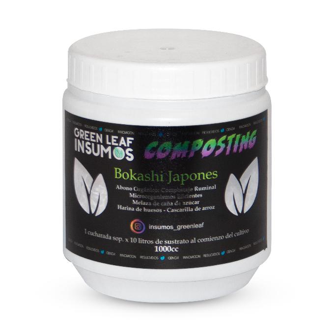 FERTILIZANTE COMPOSTING BOKASHI JAPONES  GREEN LEAF INSUMOS