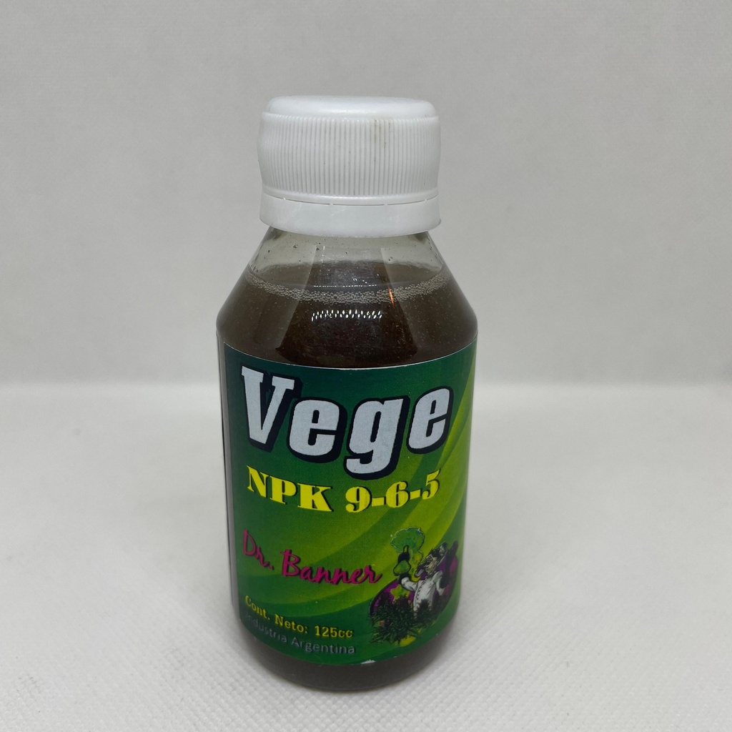 FERTILIZANTE DR BANNER VEGE 125ML