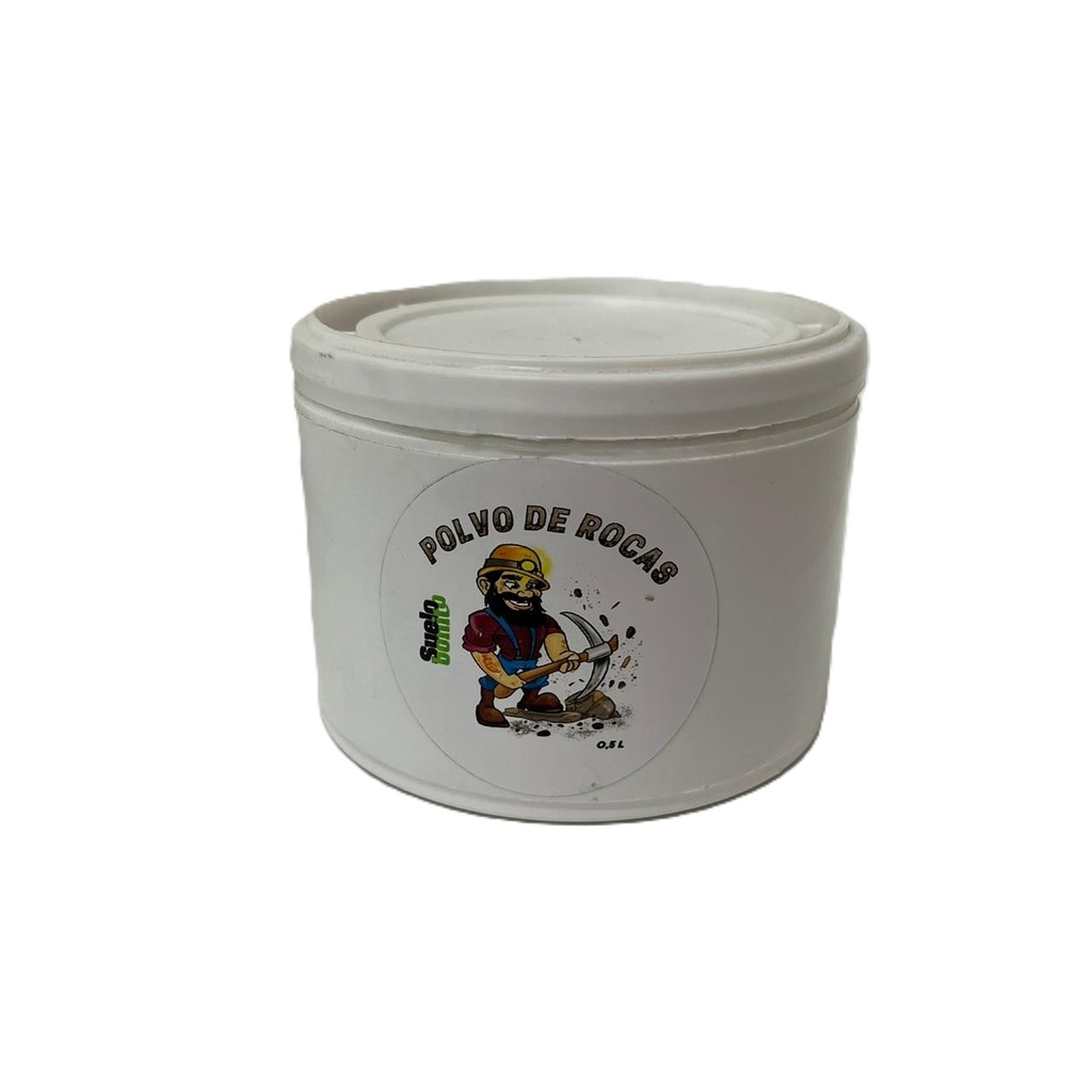 FERTILIZANTE SUELO BONITO POLVO DE ROCAS 0,5L