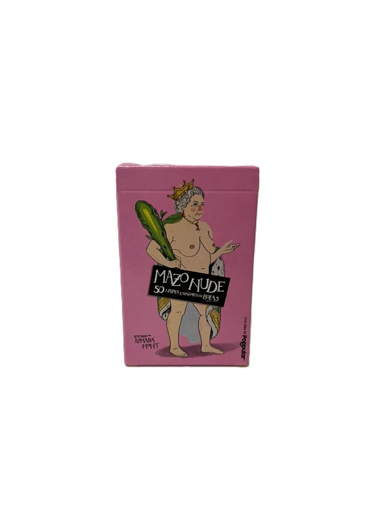 JUEGO DE CARTA MAZO ARGENTO / NUDET /MEMES 