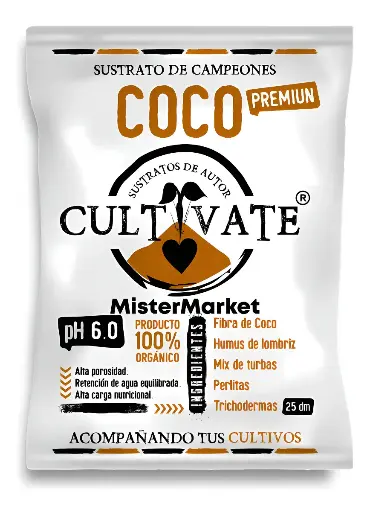 [2042] SUSTRATO CULTIVATE PREMIUM COCO 25L