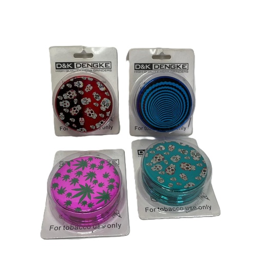 [1194] TRITURADOR DYK DISEÑO CROMADO ACRILICO 3P