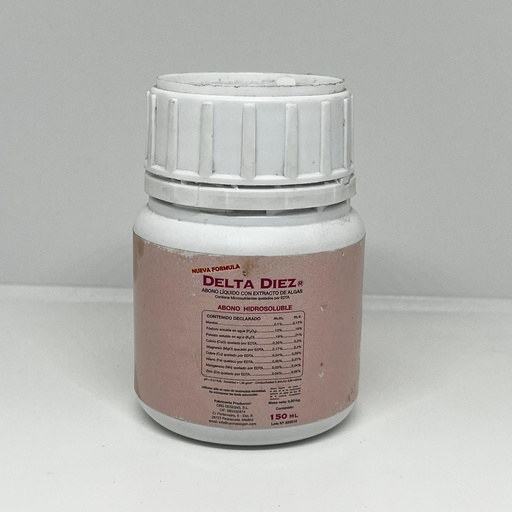 [2592] FERTILIZANTE CBG DELTA DIEZ 150ML