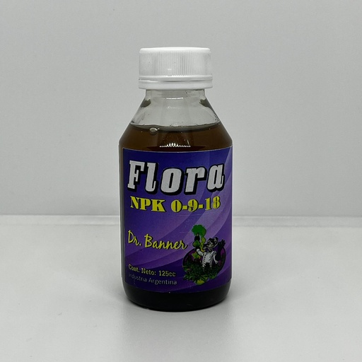 [1522] FERTILIZANTE DR BANNER FLORA 125ML