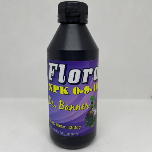 [1524] FERTILIZANTE DR BANNER FLORA 250 ML