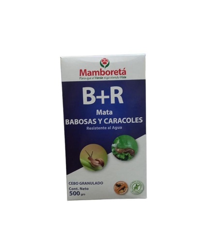 [1697] FERTILIZANTE MAMBORETA B+R BABOSAS Y CARACOLES 100GR