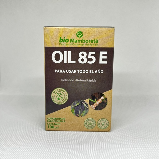 [1639] FERTILIZANTE MAMBORETA OIL 85 E PARA PLAGAS 100ML