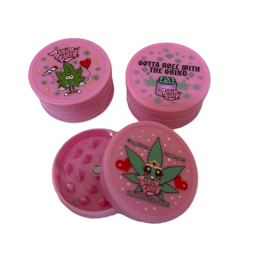 [1877] PICA BAKED BUNNY MINI ACRILICO ROSA 3P