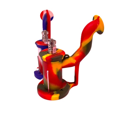 [1997] BONG SILICONA CON PUNTA DE TITANIO